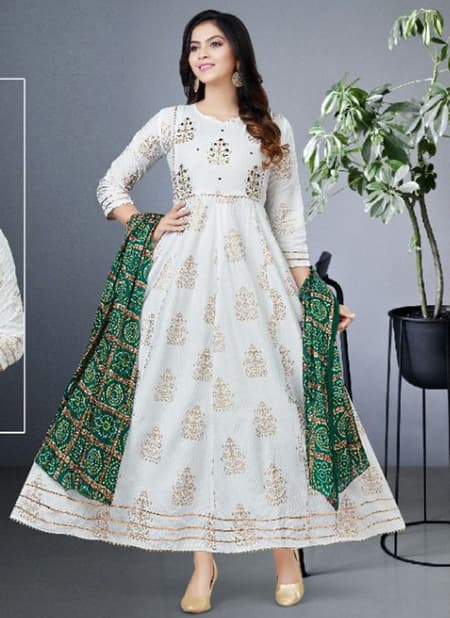 Vamika Biva Festive Wear Wholesale Anarkali Gown Collection